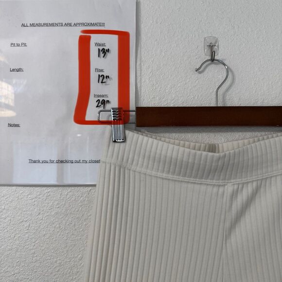 Nike Sportswear Womens High Waisted Ribbed Pants Small‎ Flared Minimalist - Picture 5 of 5